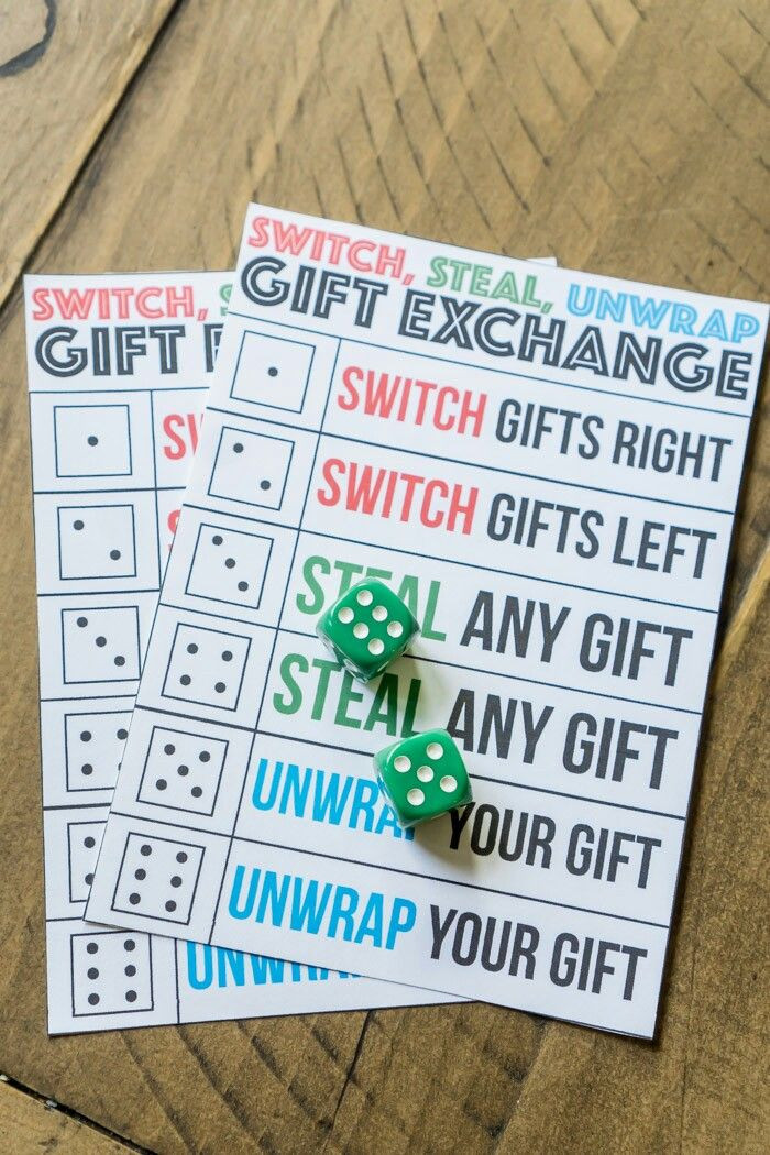 Holiday Gift Exchange Game Ideas
 Christmas Games