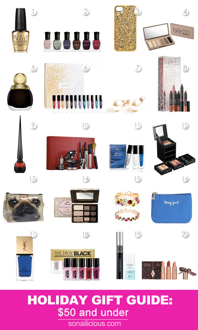 Holiday Gift Ideas For Her
 20 Fabulous Christmas Gift Ideas For Her All Under $50