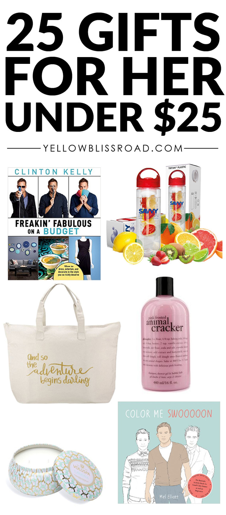 Holiday Gift Ideas For Her
 Christmas Gift Ideas for HER to Fit Every Bud Yellow