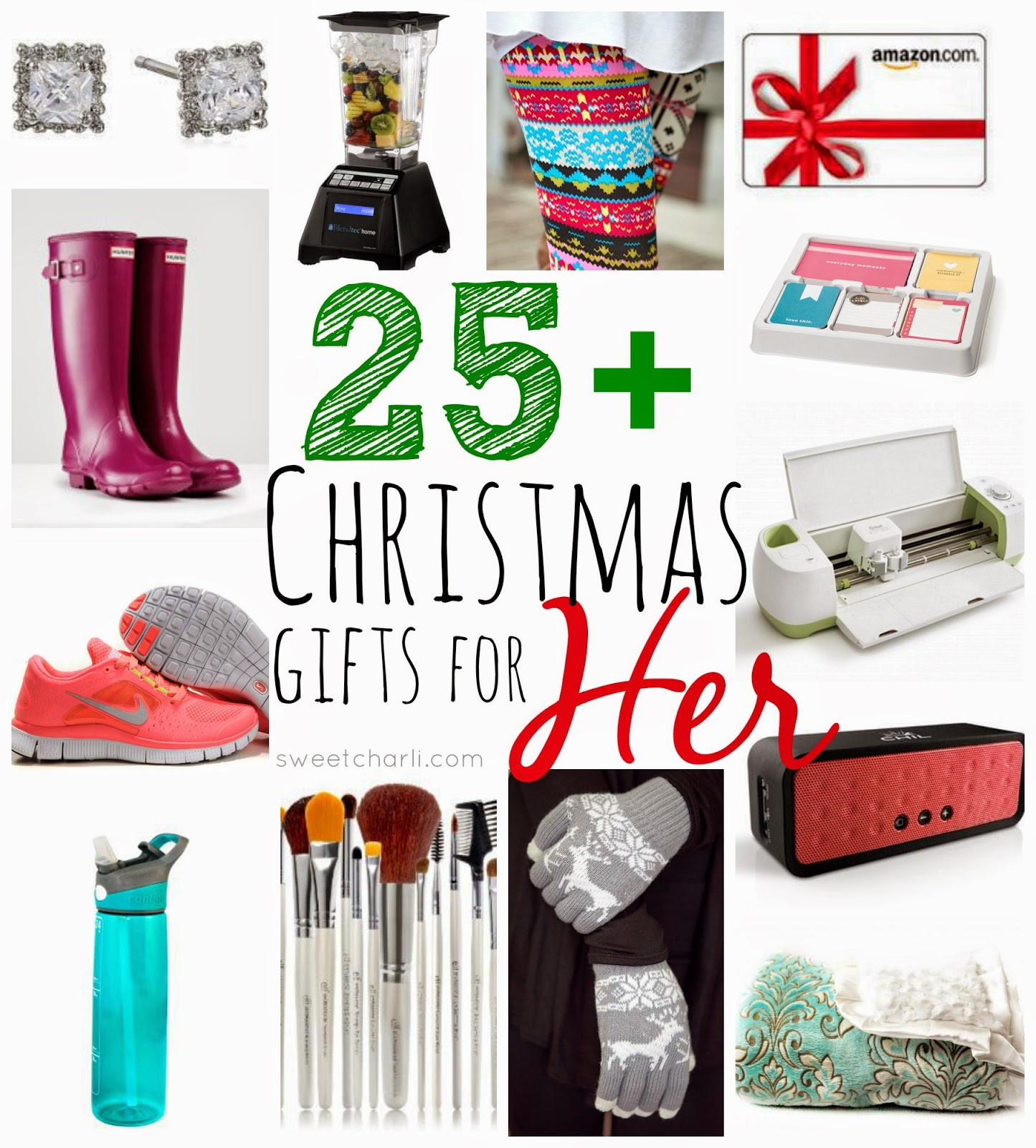 Holiday Gift Ideas For Her
 25 Christmas Gifts for Her Sweet Charli