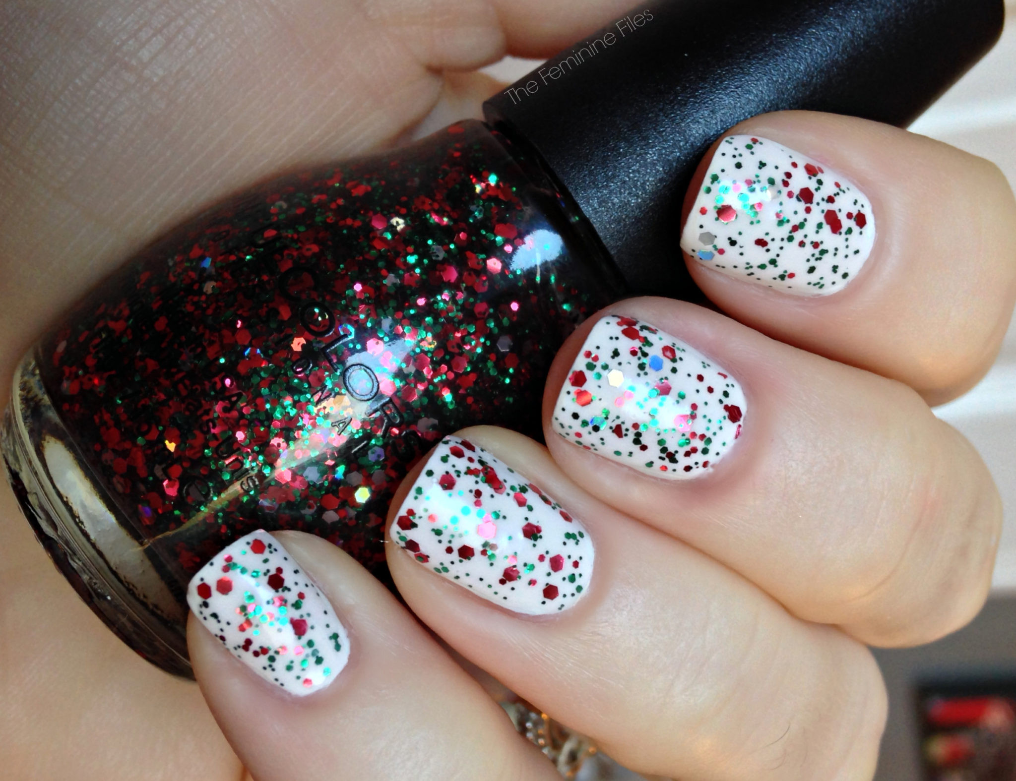 8. "Festive Holiday Nail Colors in a Whimsical Still Life" - wide 1
