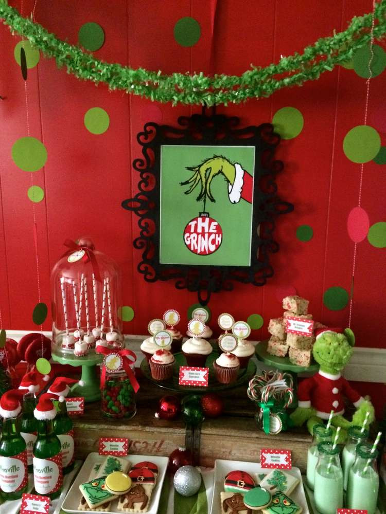 Holiday Office Party Ideas
 The Grinch Christmas Holiday Party Ideas