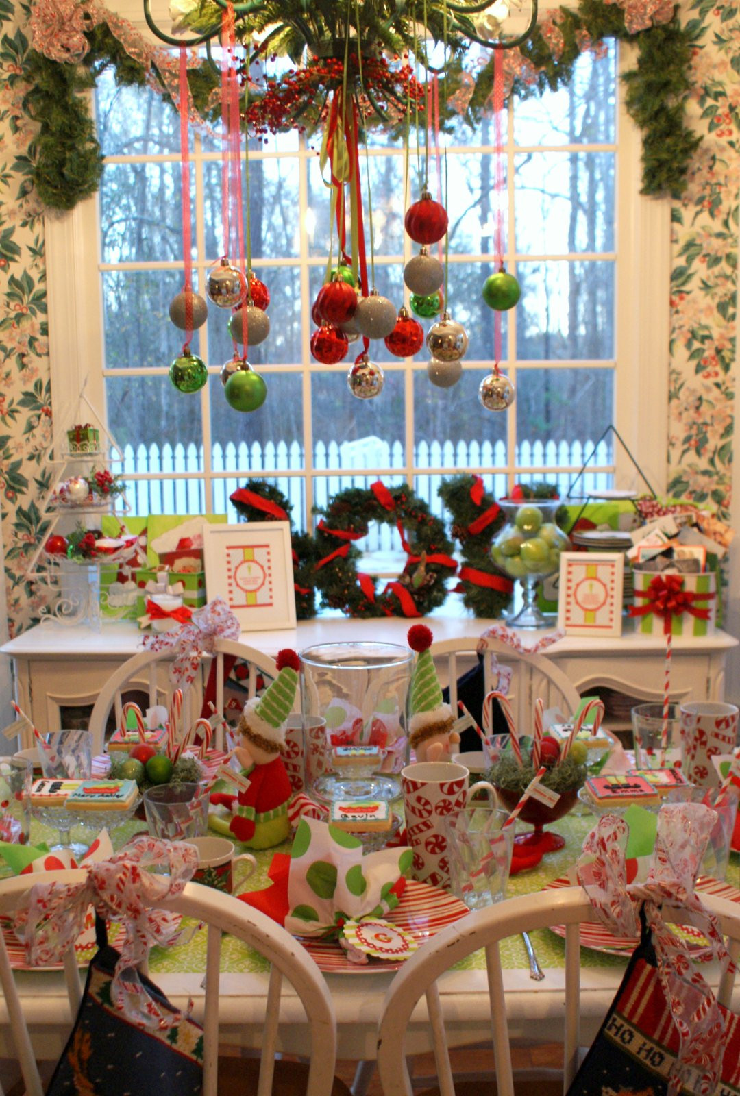 Holiday Party Decorating Ideas
 A Little Loveliness Elf Movie Christmas Party