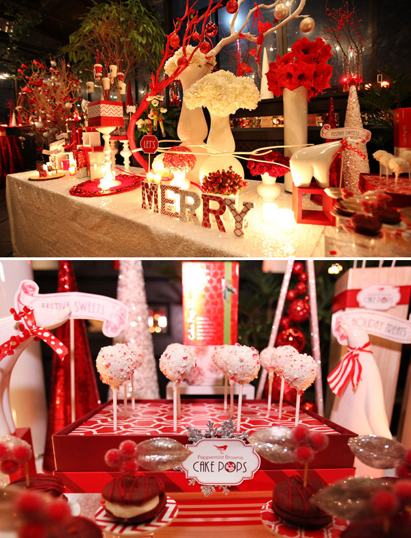 Holiday Party Ideas Nyc
 Mod & Merry Peppermint Twist Part 2 Starbucks Event NYC