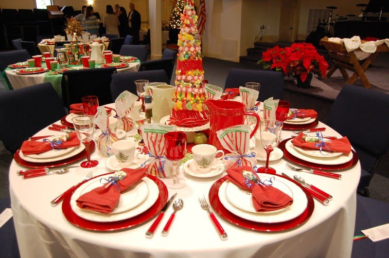 Holiday Tea Party Ideas
 Southern Seven Christmas tea table