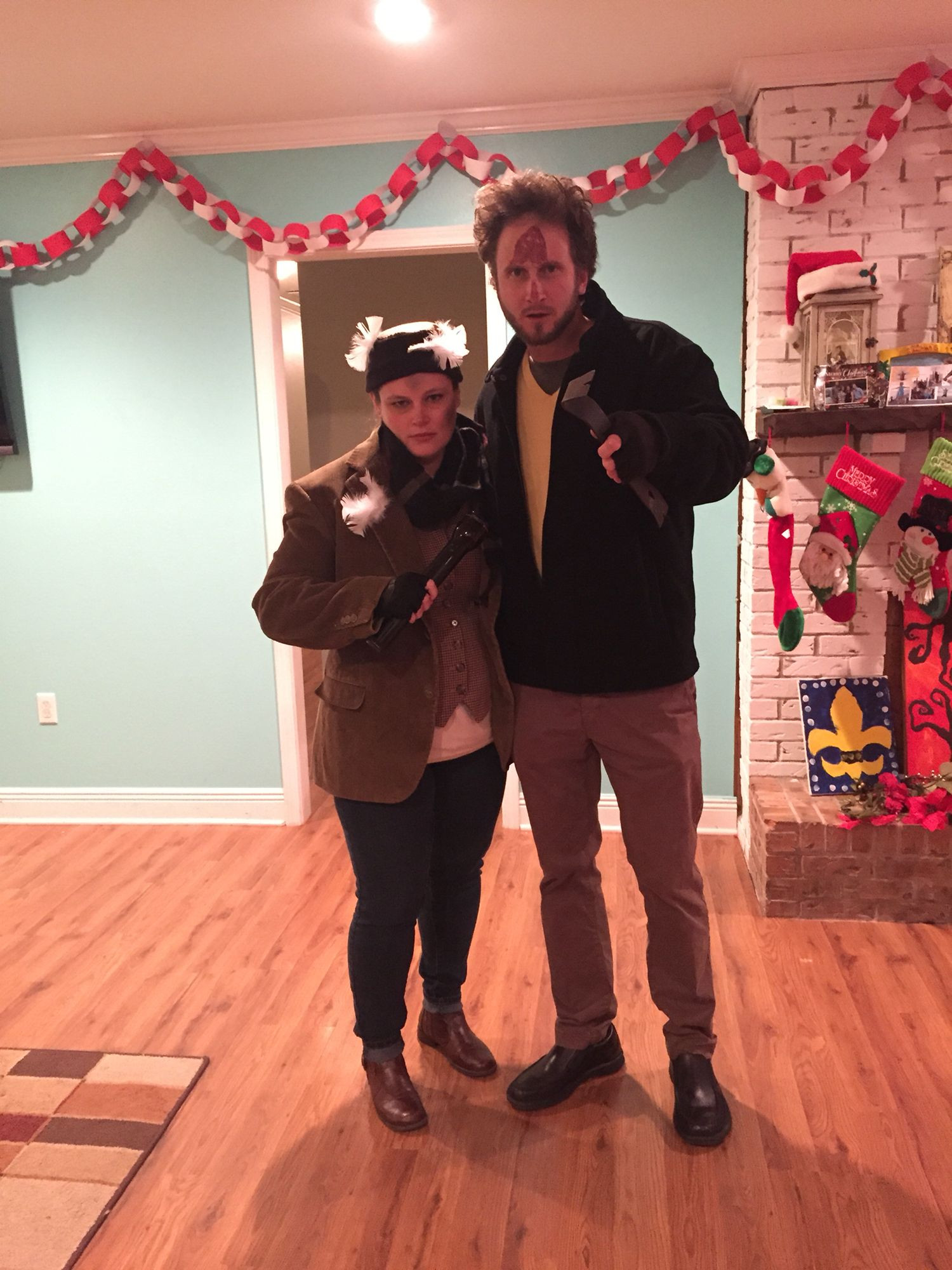 Holiday Themed Party Costume Ideas
 Adult Couple Costume Party Christmas Movie Theme "Harry
