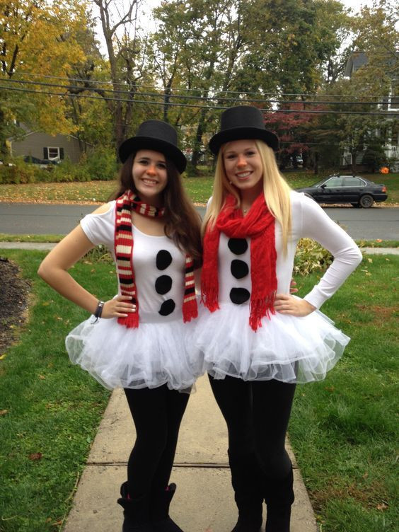 Holiday Themed Party Costume Ideas
 DIY Frozen Olaf Snowman Costume