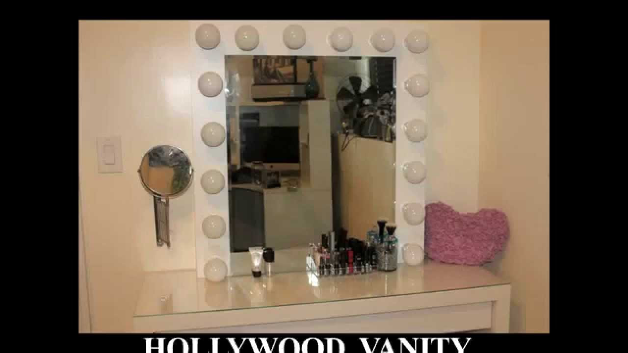 Hollywood Vanity Mirror DIY
 DIY Hollywood Girl Inspired Vanity Mirror