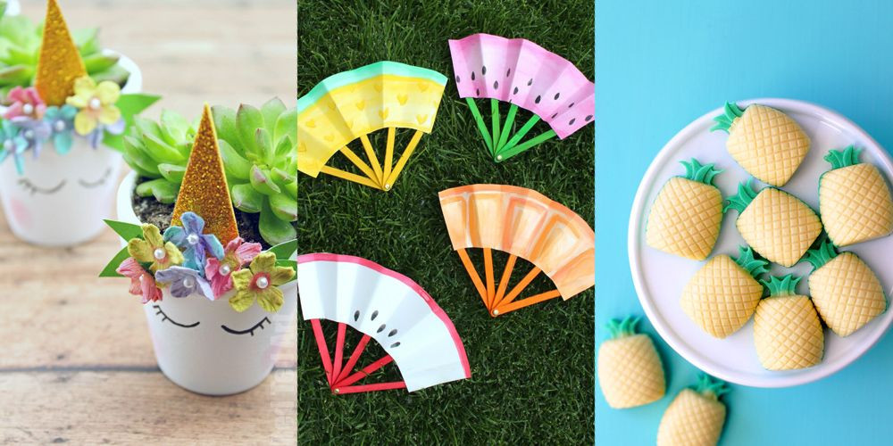 Home Craft Ideas Kids
 15 Summer Crafts That Keep Your Kids Busy and Happy All