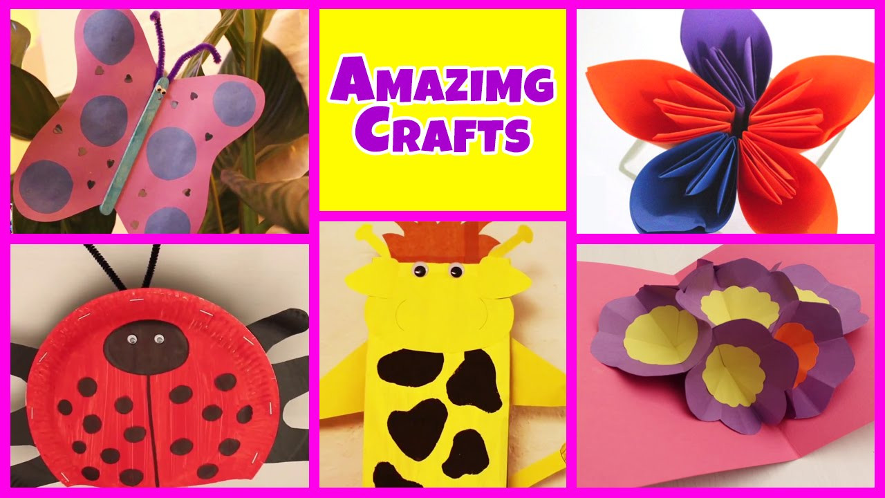 Home Craft Ideas Kids
 Amazing Arts and Crafts Collection