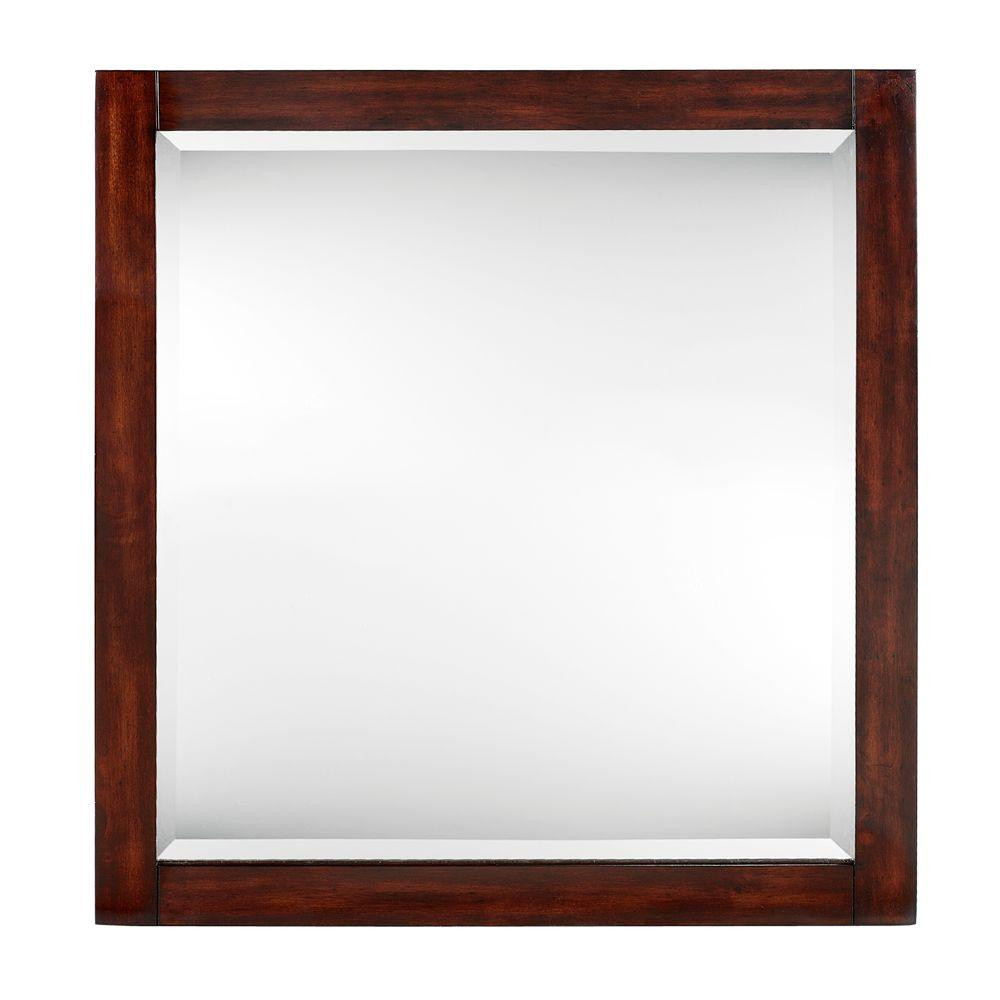 Home Depot Bathroom Mirror
 Home Decorators Collection Lexi 32 in x 30 in Framed