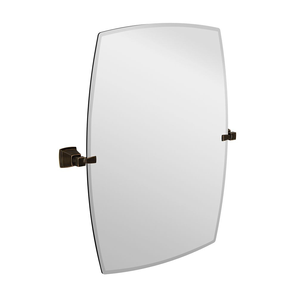 Home Depot Bathroom Mirror
 Moen Boardwalk Mirror Mediterranean Bronze