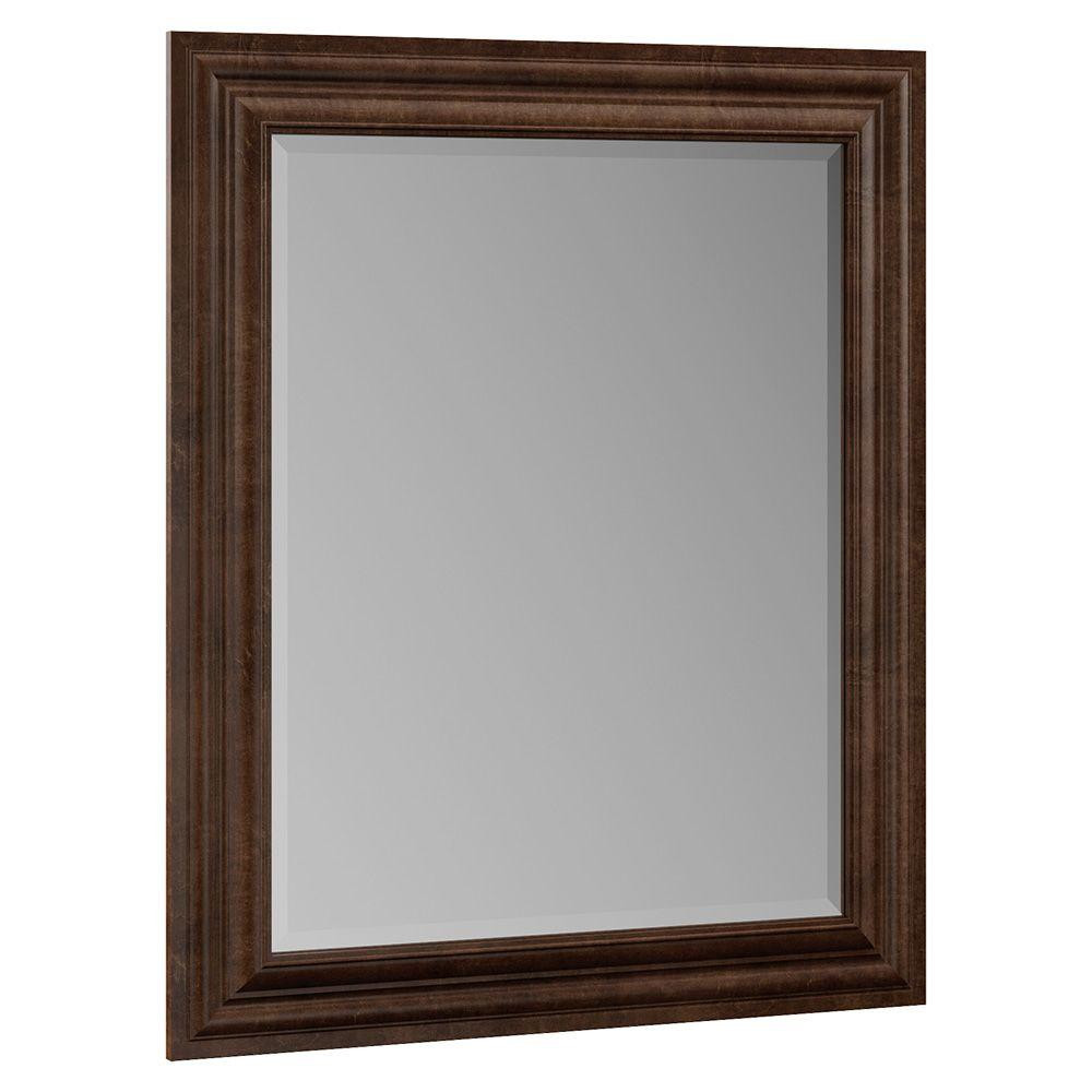 Home Depot Bathroom Mirror
 MasterBath Oxford 29 in x 35 in Single Framed Vanity