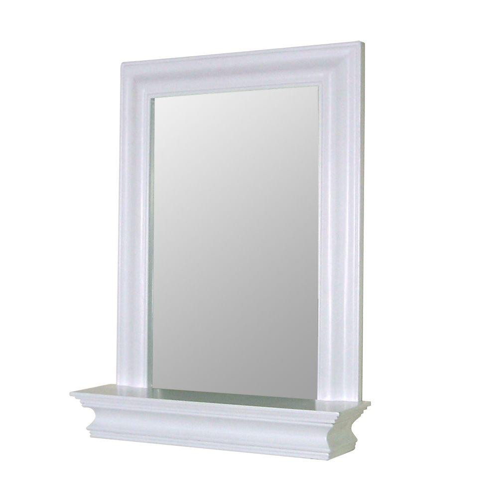 Home Depot Bathroom Mirrors
 Elegant Home Fashions Stratford 24 in x 18 in Framed