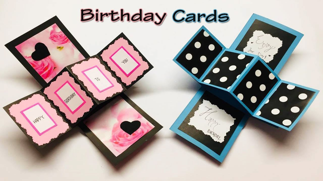Home Made Birthday Cards
 How to Make Beautiful Handmade Birthday Card