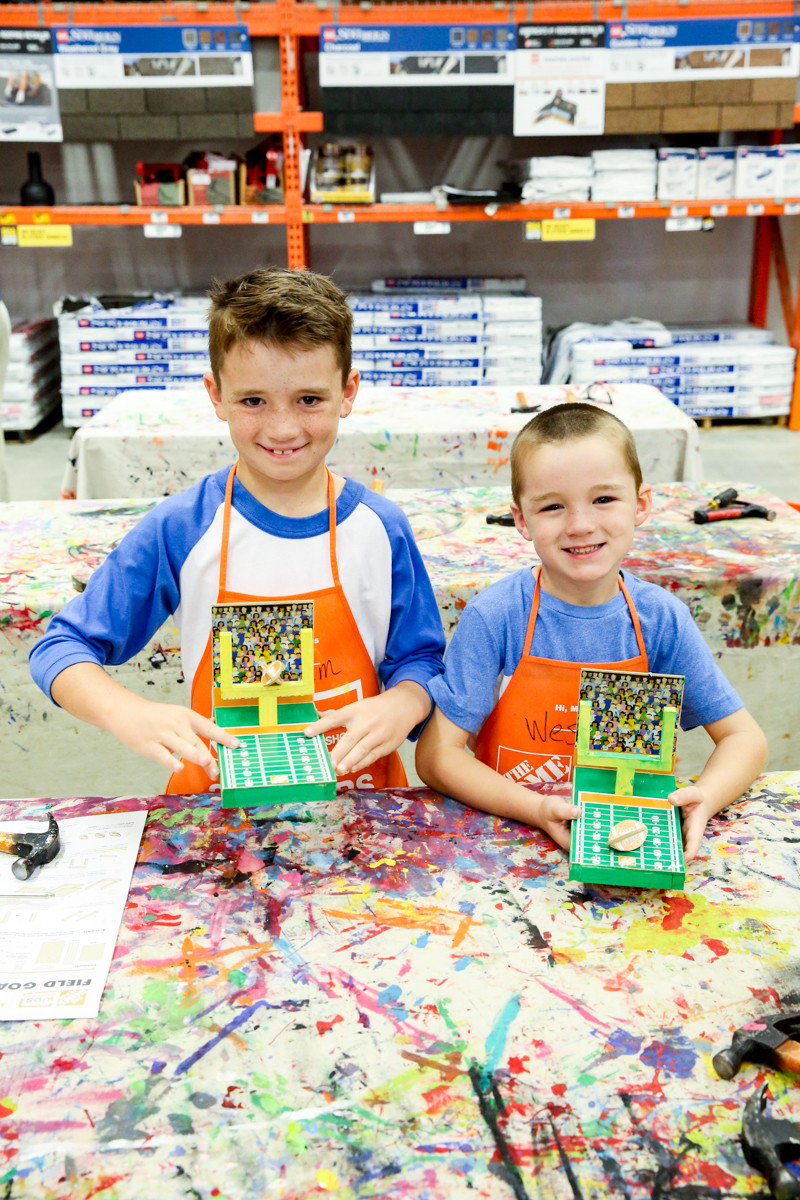 Homedepot Kids Craft
 The Home Depot Kids Workshop Bower Power