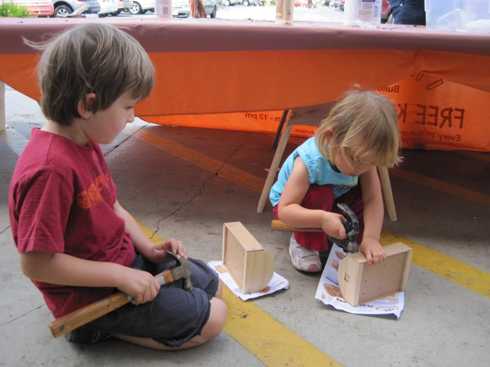 Homedepot Kids Craft
 Free Wooden Projects for Kids at your Local Home Depot