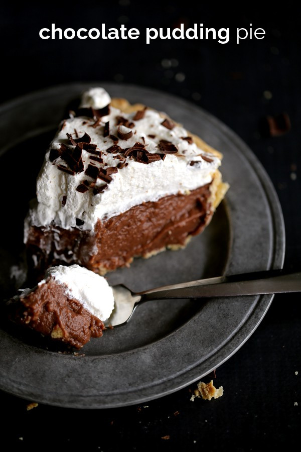 Homemade Chocolate Pie Filling
 Chocolate Pudding Pie Recipe HOMEMADE Rachel Cooks