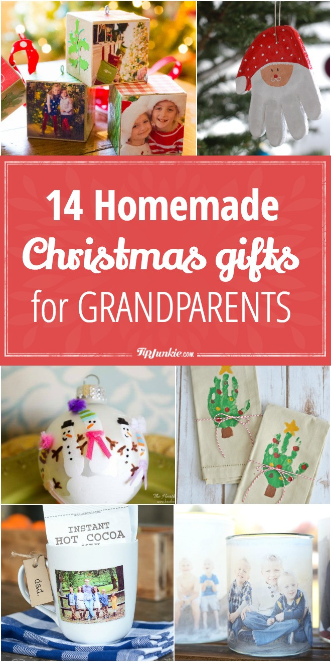 20 Ideas for Homemade Christmas Gift Ideas for Grandparents From