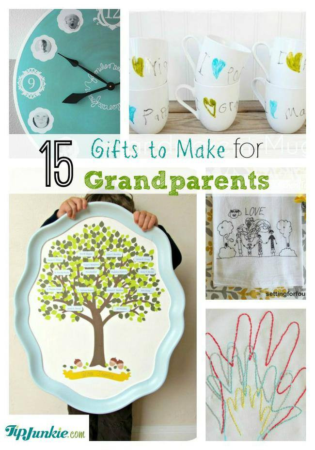 Homemade Christmas Gift Ideas For Grandparents From Grandchildren
 15 Thoughtful Gifts to Make for Grandparents – Tip Junkie