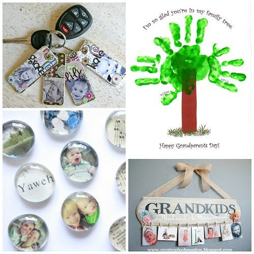 Homemade Christmas Gift Ideas For Grandparents From Grandchildren
 Creative Grandparent s Day Gifts to Make
