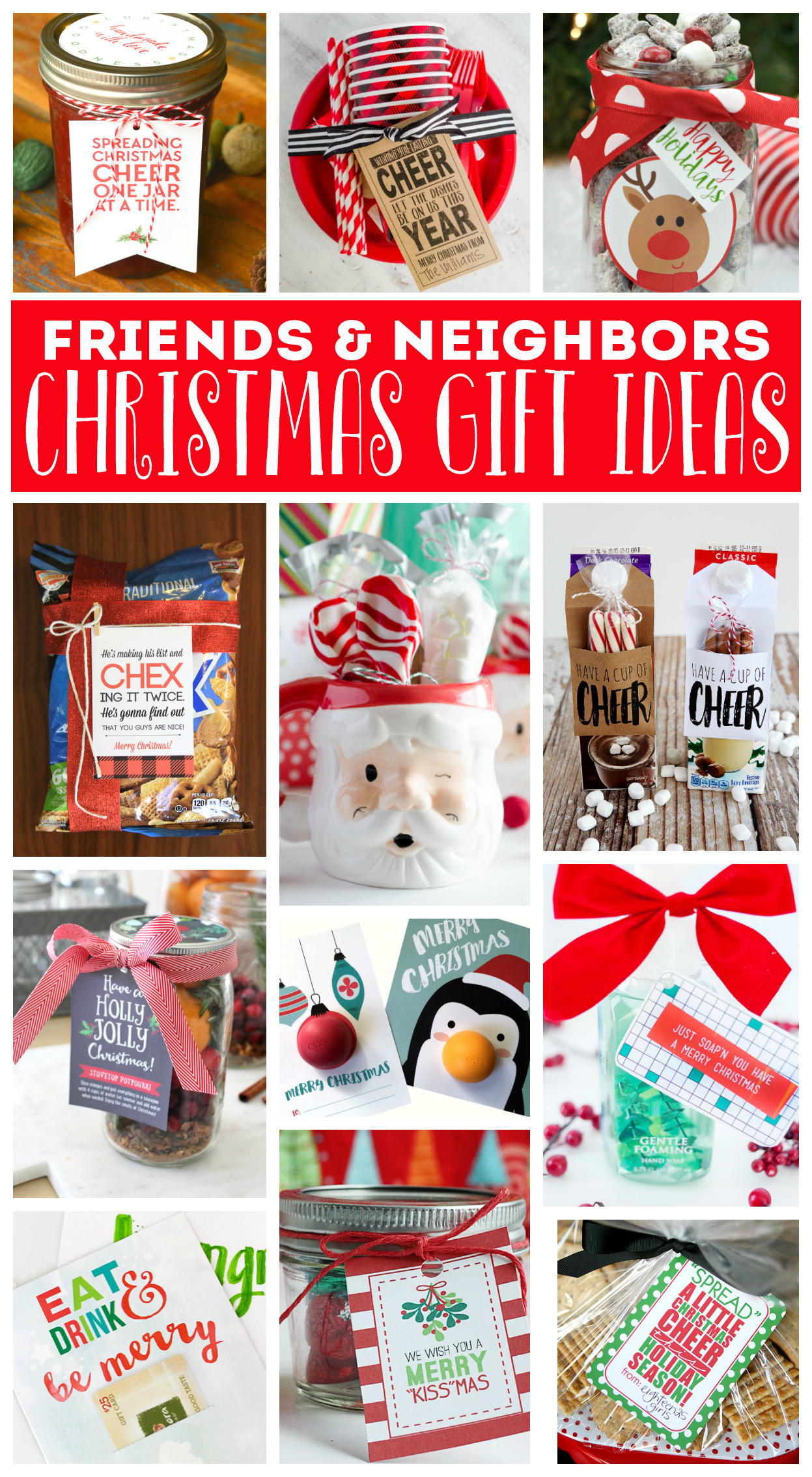 Homemade Holiday Gift Ideas
 Reindeer Rice Krispies Treats Eighteen25