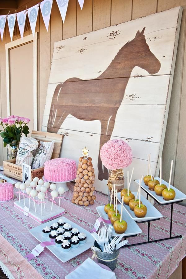 Horse Birthday Decorations
 10 Rustic Kids Birthday Party Ideas Rustic Baby Chic