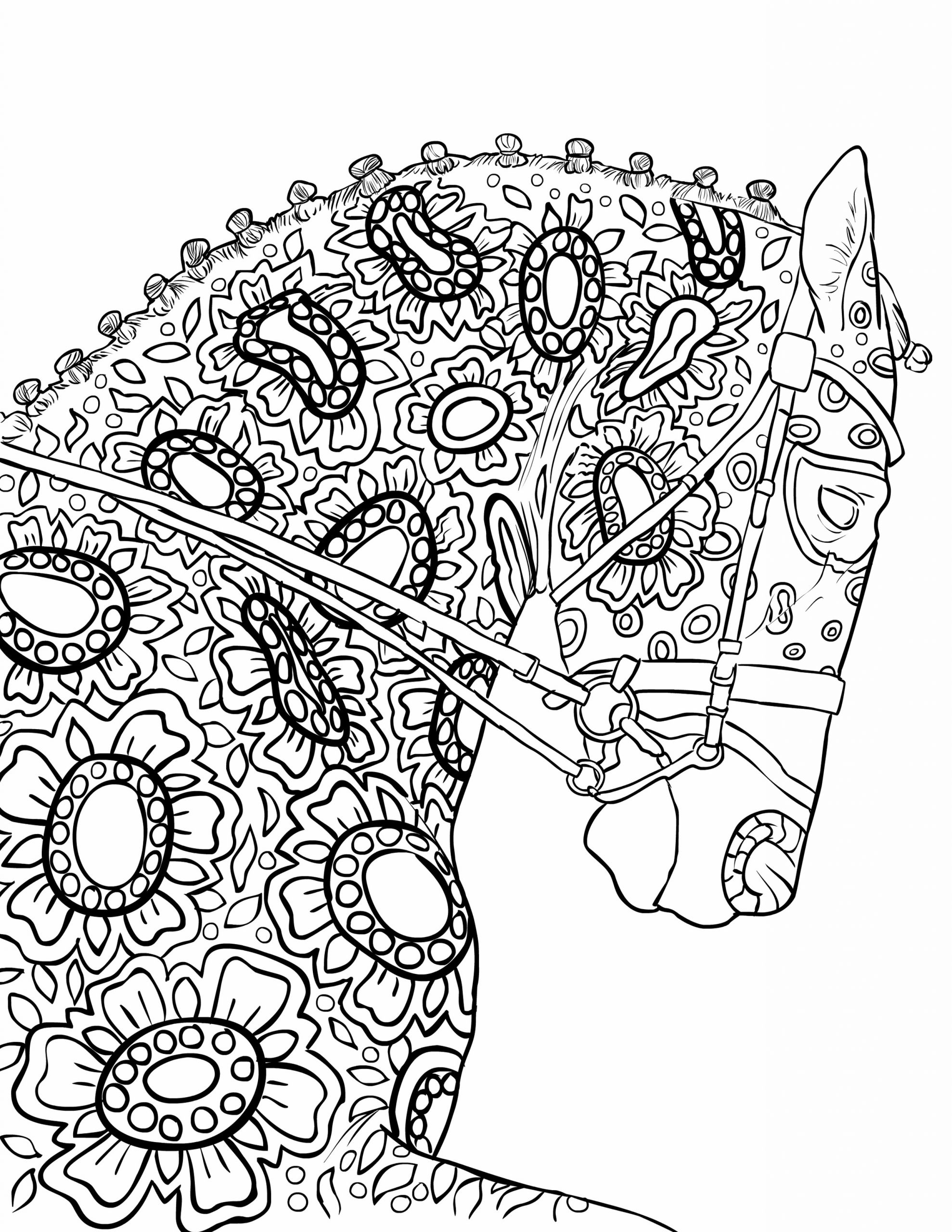 Horse Coloring Pages For Older Kids
 Animal Coloring Pages For Older Children at GetDrawings