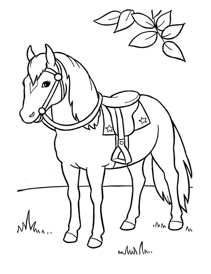 Horse Coloring Pages For Older Kids
 Free Printable Horse Coloring Pages For Kids