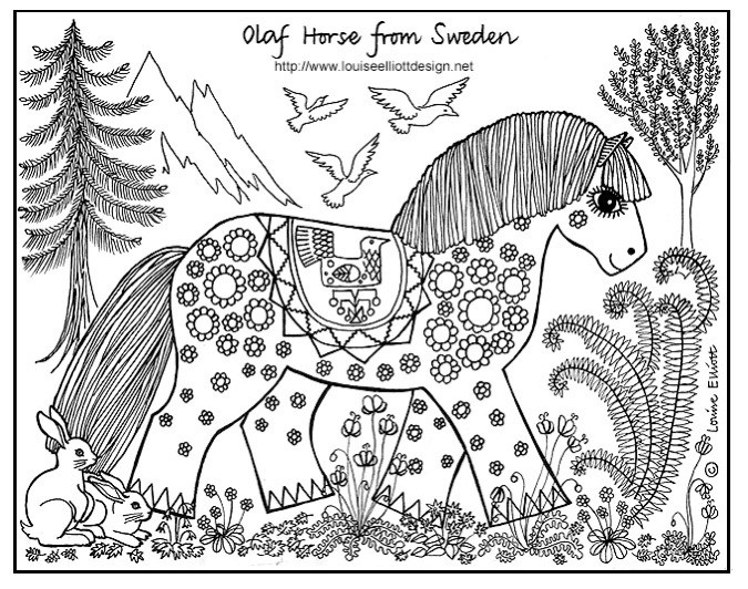 Horse Coloring Pages For Older Kids
 Khristelle ANIMALS OF THE WORLD OLDER KIDS COLORING PAGES