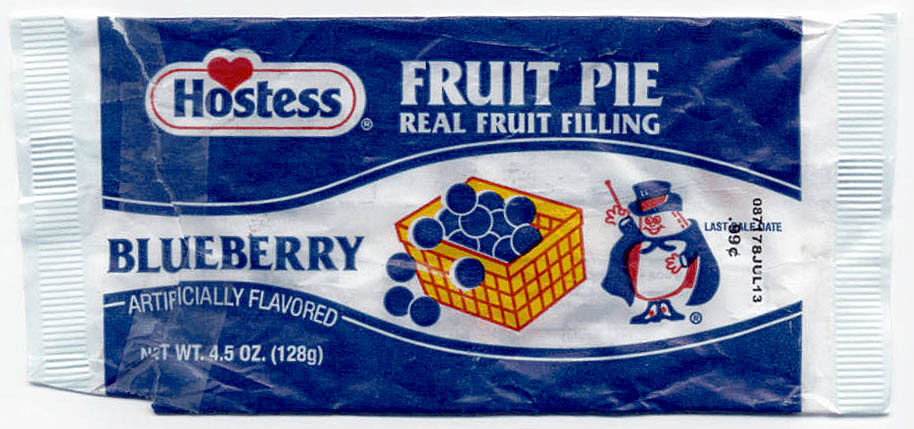 Hostess Blueberry Fruit Pies
 Living the Dream Say it ain t so