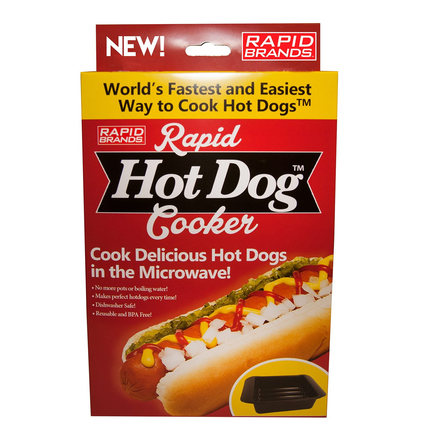 Hot Dogs Microwave
 Hot Dog Perfect Quick Heat and Eat 2 minutes Kitchen