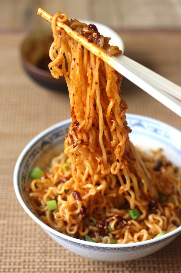 Hot Ramen Noodles
 Ramen Noodles With Spicy Korean Chili Dressing