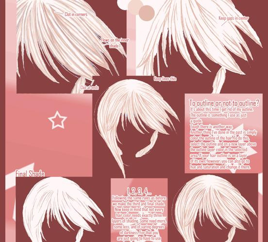 How To Anime Hairstyle
 Anime Hair Tutorial by Demonicii on DeviantArt