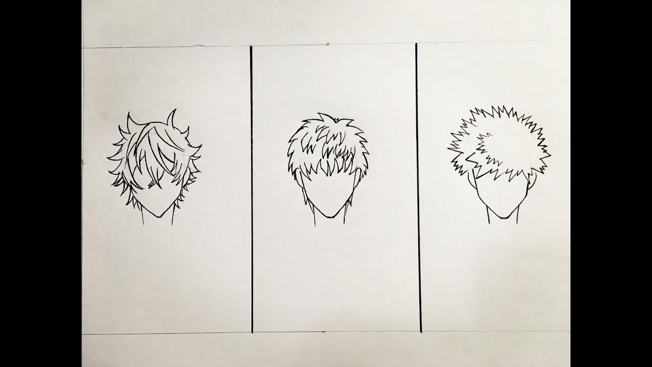 How To Anime Hairstyle
 How to draw male anime hair