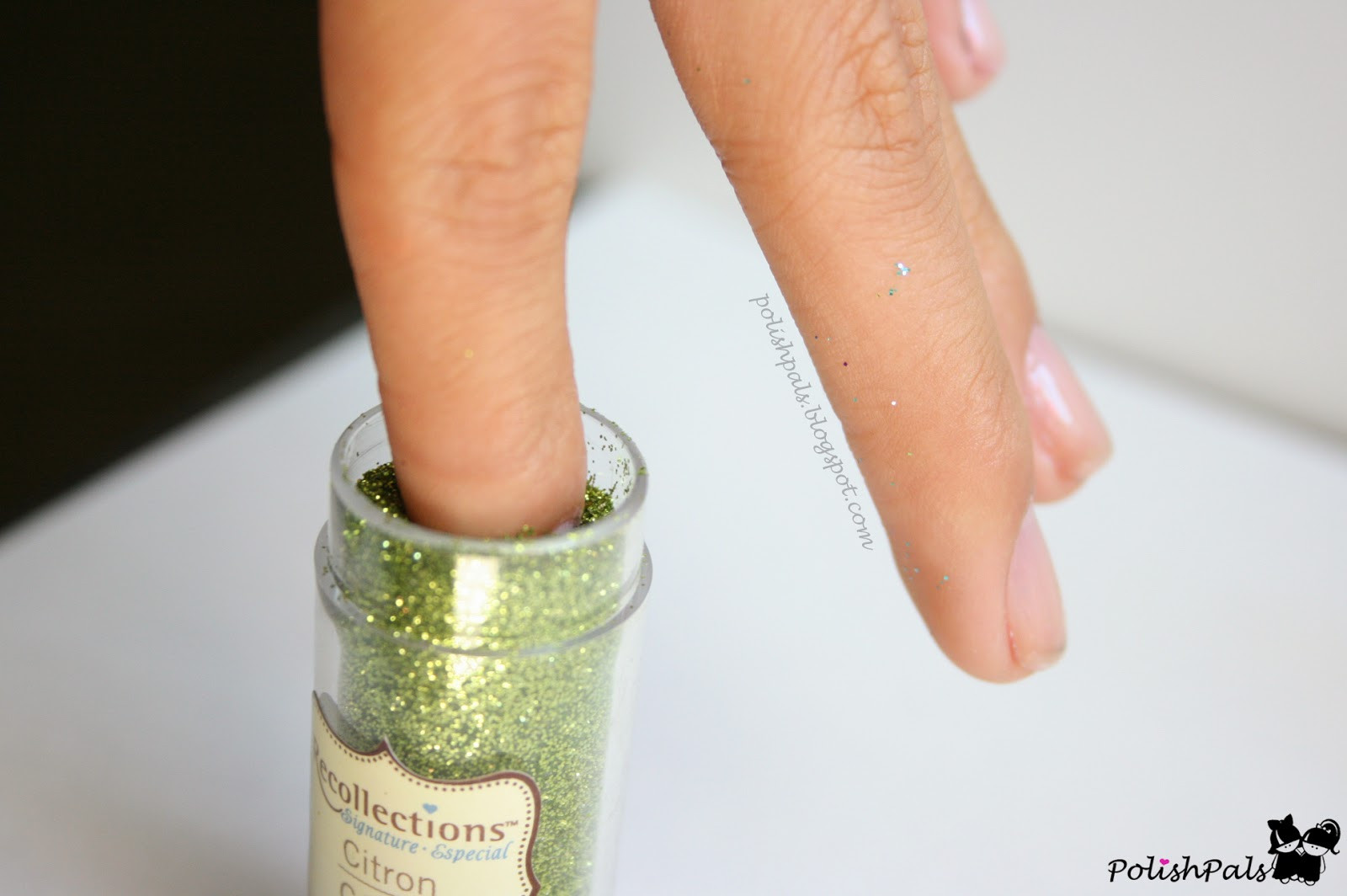 How To Apply Loose Glitter To Nails
 Polish Pals Ombre Loose Glitter Nails Tutorial