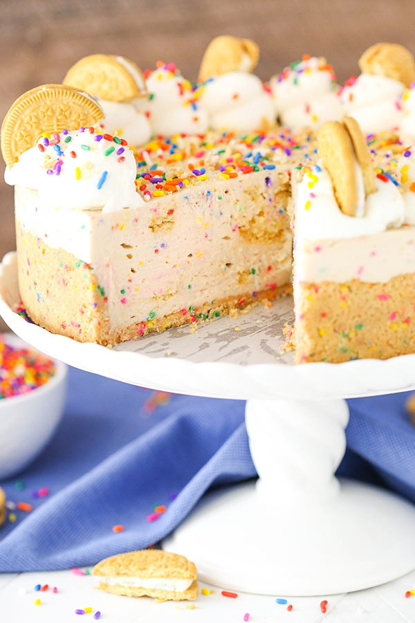 How To Bake A Birthday Cake
 Amazing No Bake Golden Birthday Cake Oreo Cheesecake Recipe