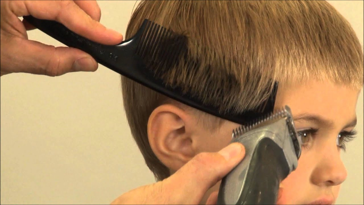 How To Cut A Boys Hair
 Boy s Haircut How To Cut A Traditional Side Part Boy s