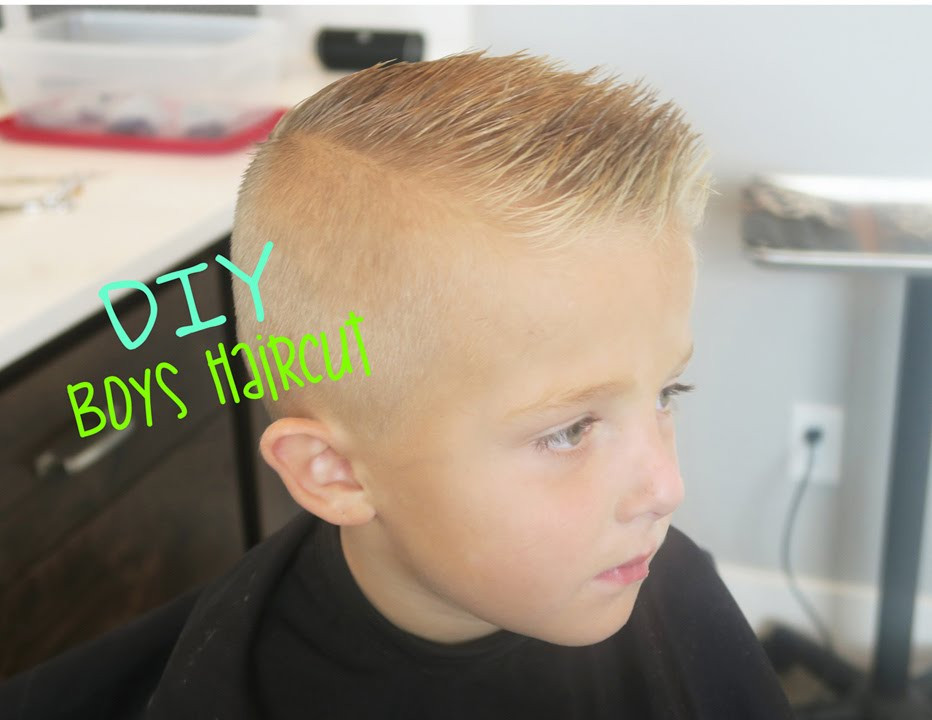 How To Cut A Boys Hair
 DIY BOYS HAIRCUT