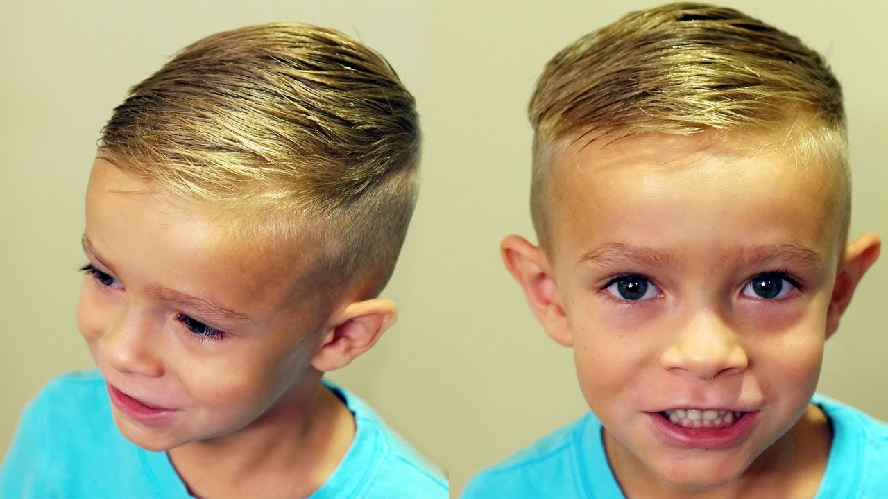 How To Cut A Boys Hair
 HOW TO CUT BOYS HAIR Trendy boys haircut tutorial