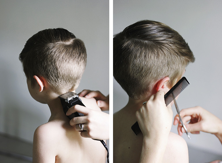 How To Cut A Boys Hair
 How To Modern Boy s Haircut The Merrythought