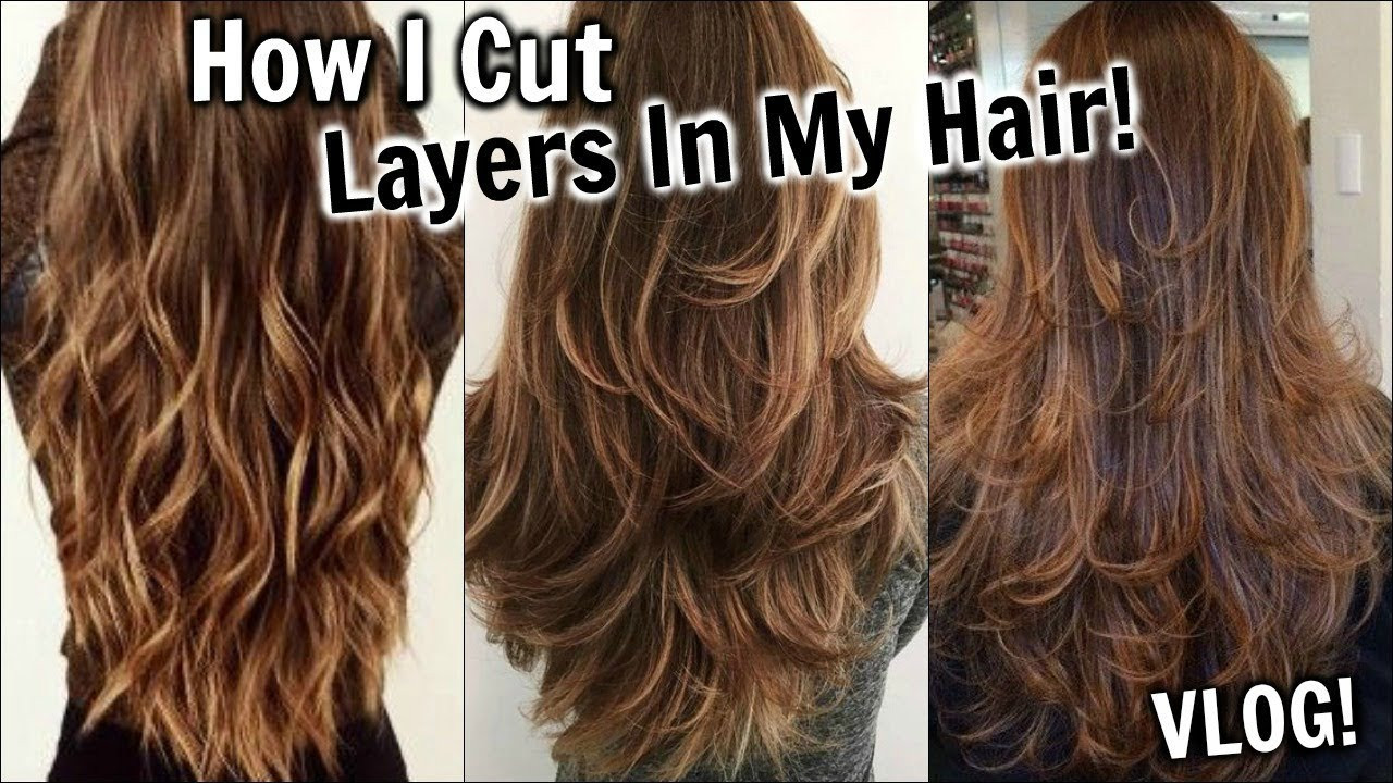 How To Cut Long Layers In Your Own Hair
 How To Cut Your Own Hair in Layers