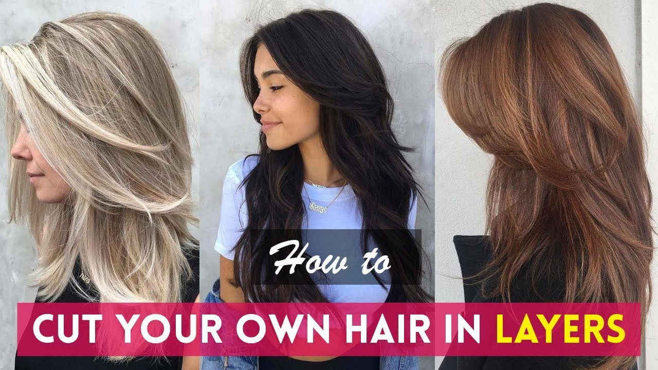How To Cut Long Layers In Your Own Hair
 Your Healthier Beauty How to Cut Your Own Hair In Layers