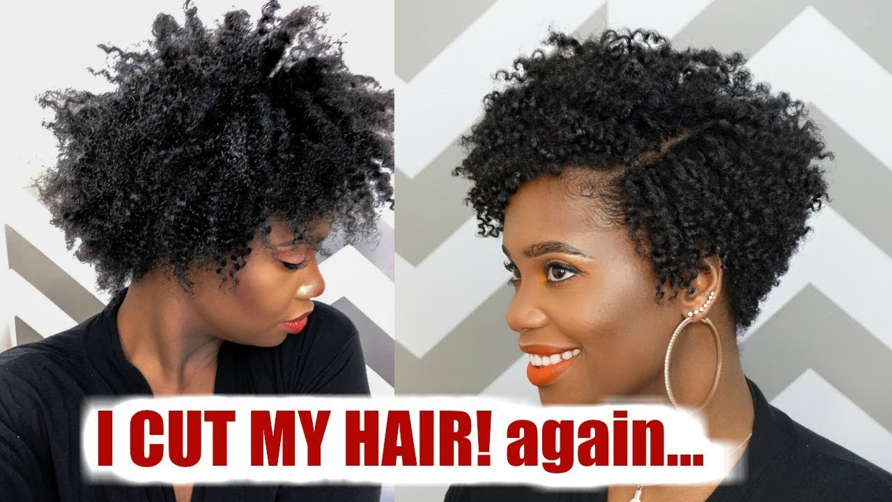 How To Cut Natural Hair
 How to cut ️ Natural Hair into a Tapered Cut HairCutBae