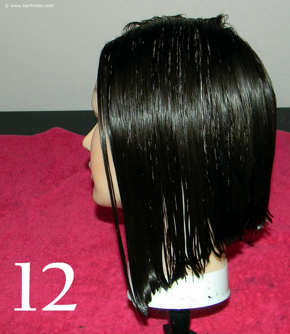 How To Cut Your Own Hair Into An Inverted Bob
 How to cut an angled bob