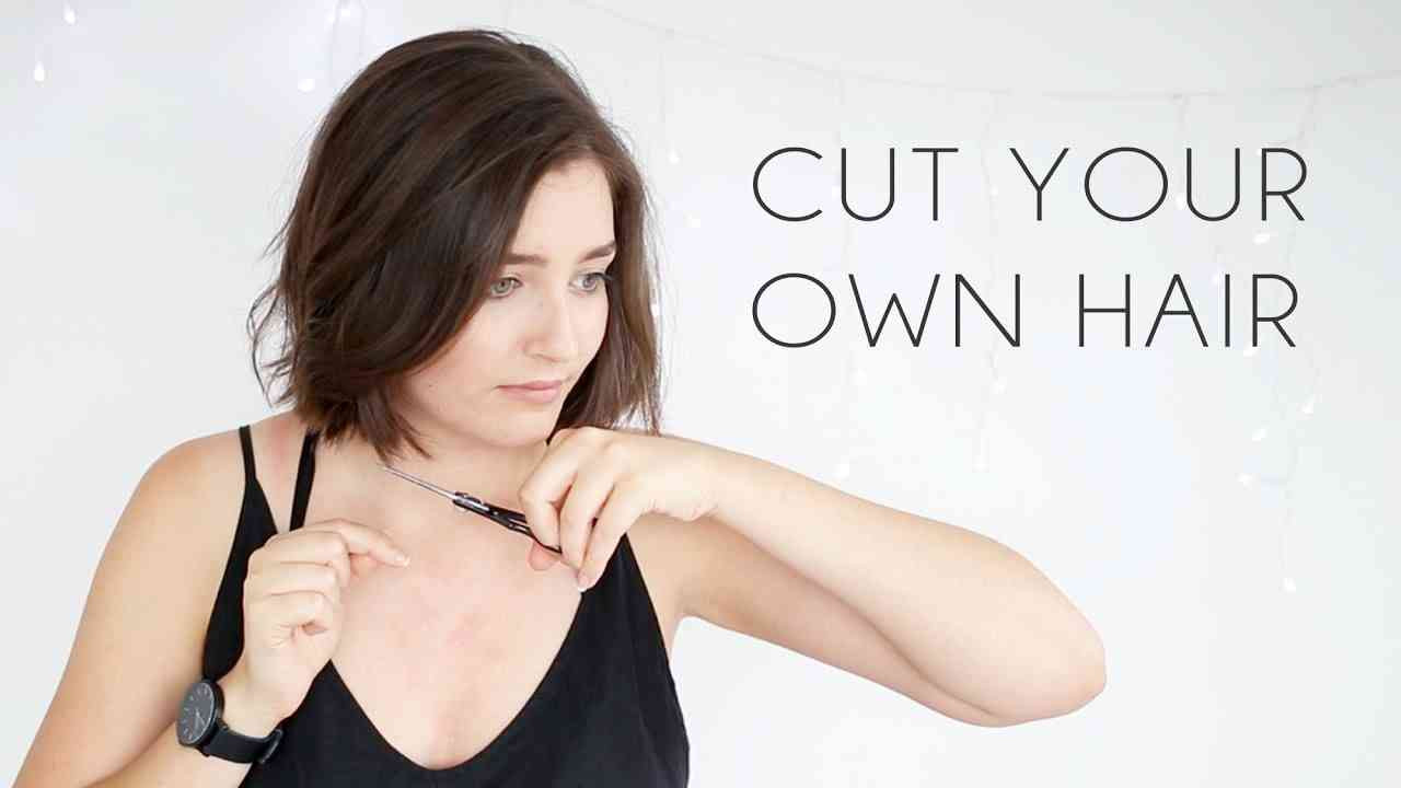 How To Cut Your Own Hair Into An Inverted Bob
 How to cut your own hair Blunt bob Big Hair Loss