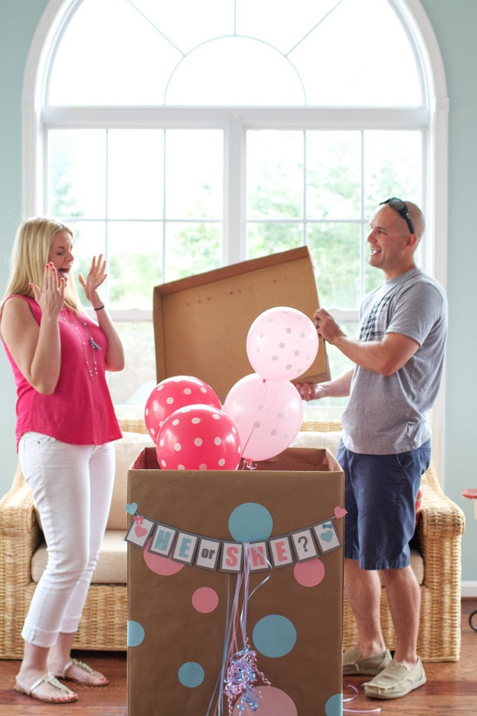 How To Do A Baby Reveal Party
 A Mystery Balloon Box