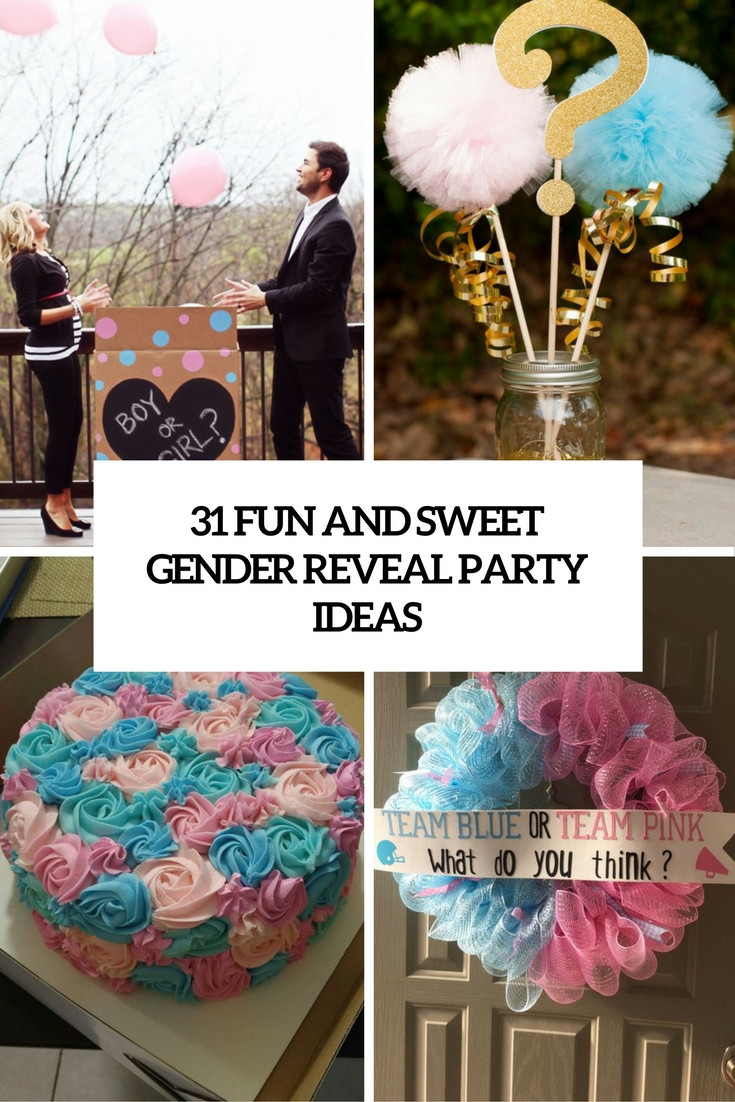 How To Do A Baby Reveal Party
 31 Fun And Sweet Gender Reveal Party Ideas Shelterness