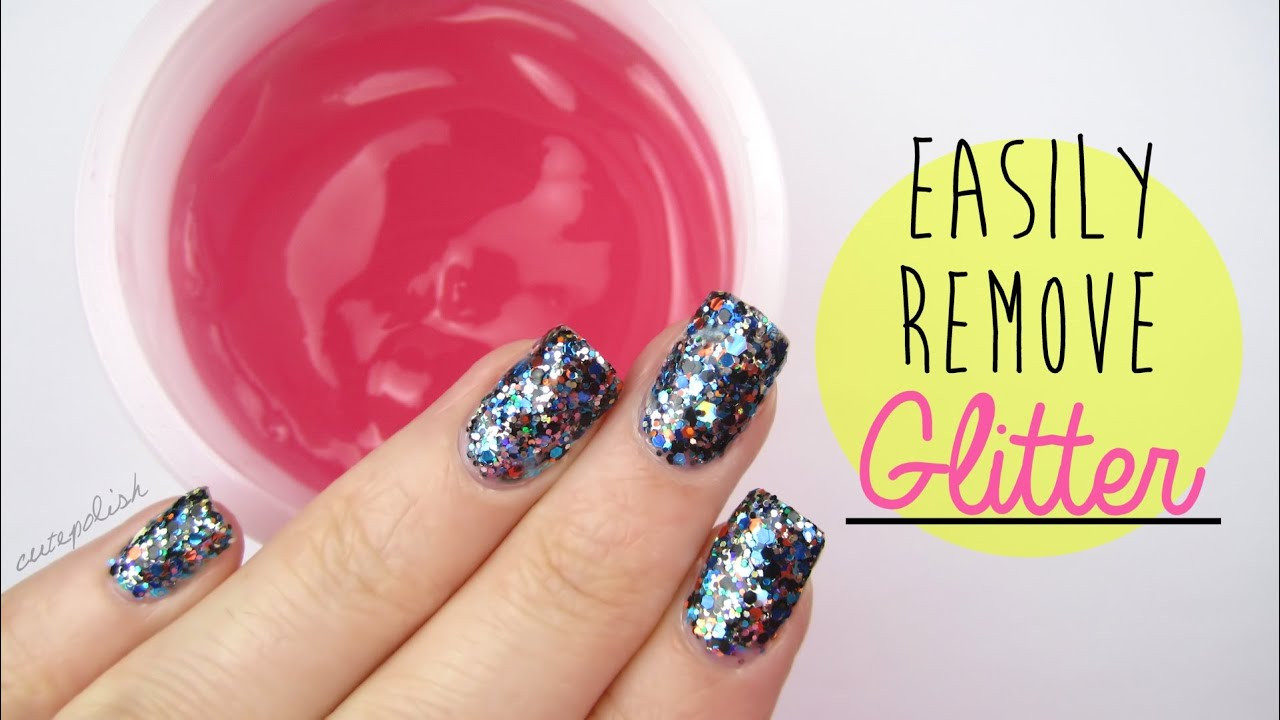 How To Glitter Nails
 NEW & EASIER Way to Remove Glitter Nail Polish