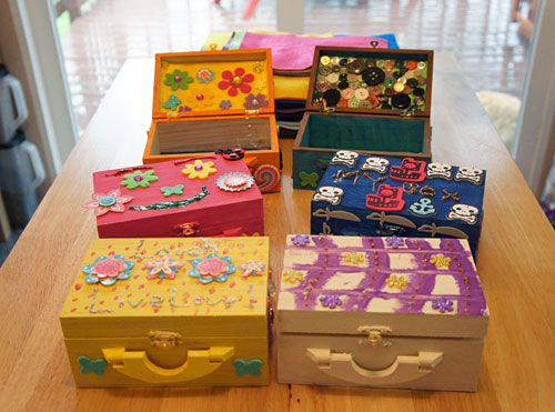 How To Ideas For Kids
 Decorated wooden boxes from our Michael s Craft "Hosties